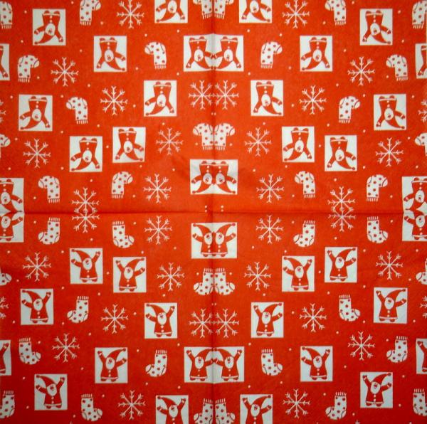 NW-177 Santa - 3-ply - SALE !